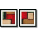 Merge & Yield Framed Print by Candice Alford (Set of 2)