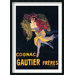 Cognac Gautier Freres Framed Art Print Framed Decorative Art Print - 42" x 30"