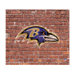 NFL Baltimore Ravens Brick Wall 22" x 28" Canvas Art