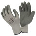 Cor-Grip Crinkle Latex Glove in Gray - Large