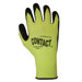 Hi Vis Lime Green Latex Glove - Large
