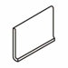 Costa Rei 6" x 12" Cove Base in Sabbia Dorato