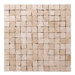 Traditional 1" x 1" Cracked Mosaic in Beige