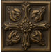 Renaissance 4" x 4" Toscana Accent Tile in Antique Bronze