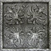 Camelot 4" x 4" Merlin Deco in Silver
