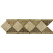 4" x 12" Classic Lt Travertine Listello