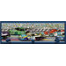 Race Cars Wall Plaque with Wooden Pegs