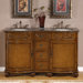 58" Franklin Double Bathroom Vanity