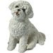Mid Size Bichon Frise Sculpture
