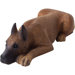 Small Size Great Dane Sculpture in Fawn