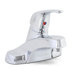 Westlake Single Handle Bathroom Faucet with ABS Pop Up and Stainless Steel Supply Lines