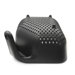 Large Square Colander in Black