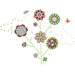 Sheets Flower Power Wall Art