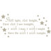 Star Light, Star Bright Baby Wall Wishes Decal