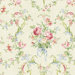 Willow Cottage Floral Bouquet Wallpaper in White