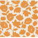 Echo Design Flirty Floral Wallpaper in Orange