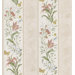 Mirage Signature V Floral Scroll Stripe Wallpaper