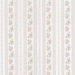 Satin Rose Linen Floral Stripe Wallpaper in Tonal Harlequin
