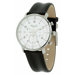 Men's Straps Dress Sport Watch in Silver White and Black