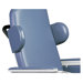 Three Position Drop Arm Convalescent Recliner with Tray