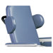 Three Position Drop Arm Convalescent Recliner without Tray