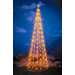 String Light Christmas Cone Tree in Yellow