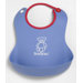 Soft Bib Two Pack in Bright Red and Ocean Blue
