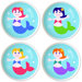 Mermaid Large Drawer Knob Set
