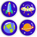 Out of This World Knob Set