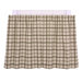 Large Scale Plaid Tailored Tier Curtains in Green