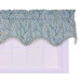Cranwell Lined Duchess Filler Window Curtain Valance in Blue