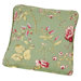 Coventry/Warwick Medium Scale Floral/Stripe Reversible Toss Pillow