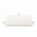 Opal Innocence Carved Butter Dish