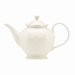 French Perle White Teapot