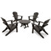 Ivy Terrace Classics 5 Piece Adirondack Seating Group