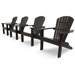 Ivy Terrace Classics 4 Piece Adirondack Seating Group