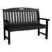 Nautical Plastic Garden Bench