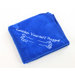 Fleece Throw in Royal with White Hug