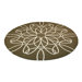 Just for Kids White/Sable Ribbon Kids Rug