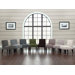 Deco Solid Fabric Slipper Chair
