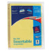 8 Tab WorkSaver Big Tab Paper Divider in Clear