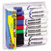 Marks-A-Lot Desk Style Dry Erase Markers, Chisel Tip,  24/Pack