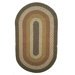 Green Mountain Log Cabin Brown Multi rug