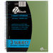 11" x 8.5" 3-Subject Notebook
