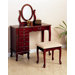 Winlock 36" Vanity Set with Stool in Cherry