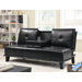 Milford Vinyl Sleeper Sofa