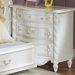 Pearl 3 Drawer Nightstand