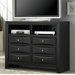 Bevelled Media 6 Drawer Dresser
