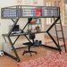 Drew Full Workstation Bunk Bed with Desk