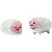 Tiny Little Sheep Figurine (Set of 2)